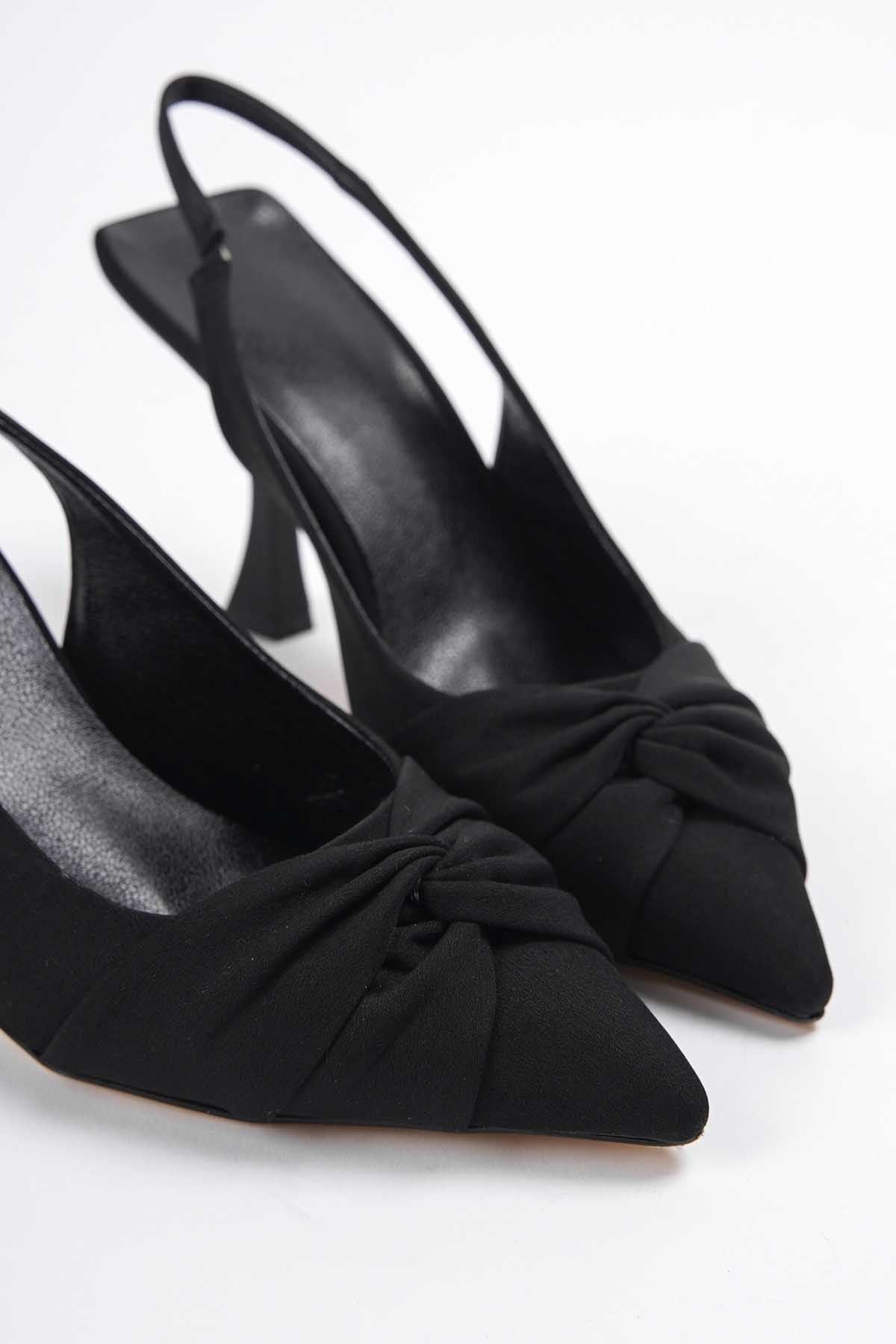 Kadın Silas Topuklu Ayakkabı - Siyah