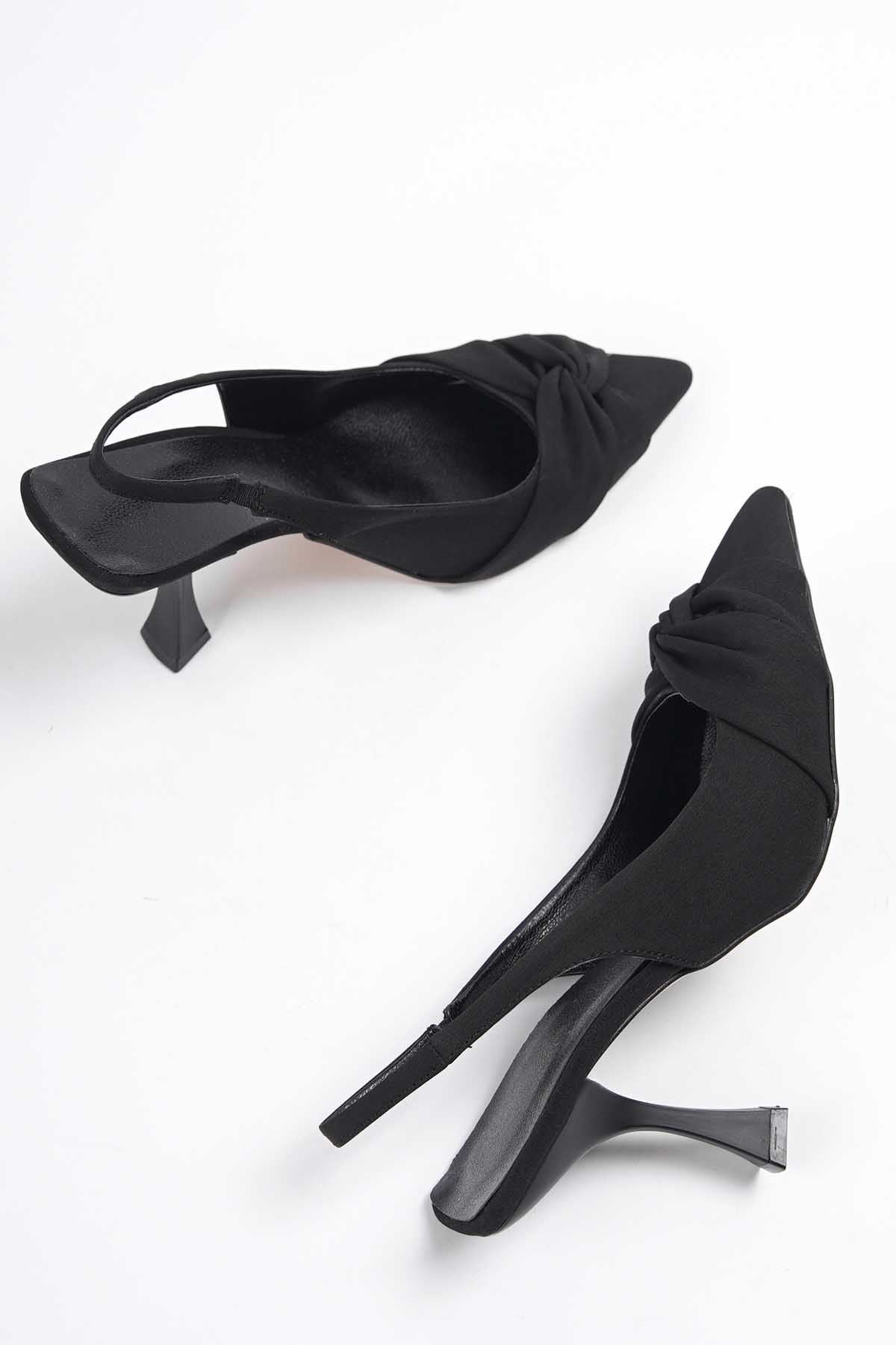 Kadın Silas Topuklu Ayakkabı - Siyah