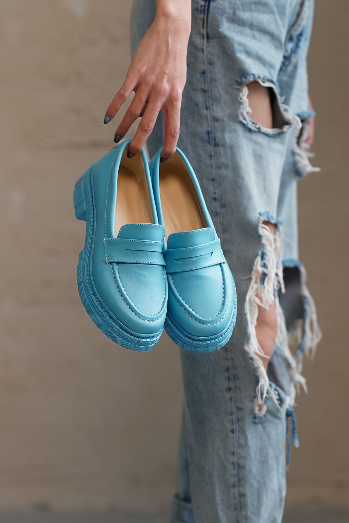 Kadın Tamia  Günlük Ayakkabı - Mavi