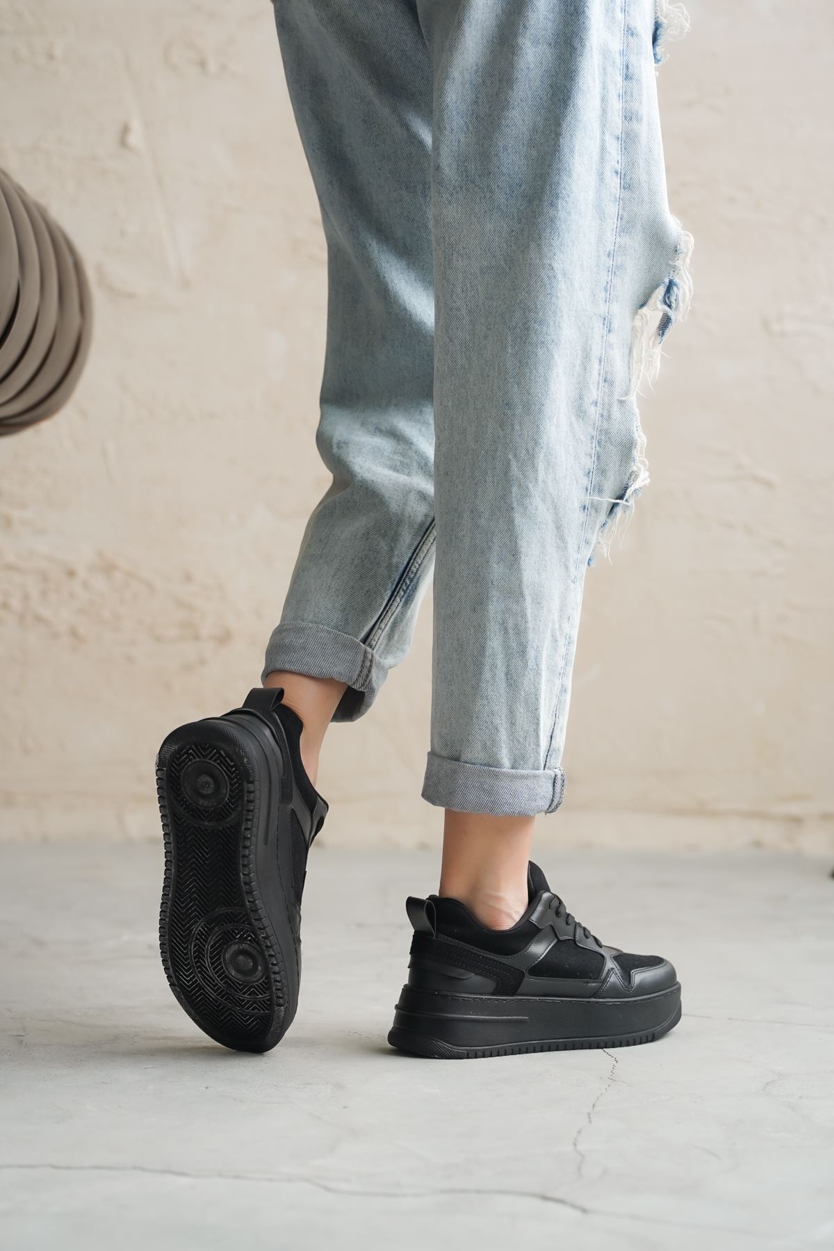 Kadın Daniela Spor Ayakkabı - Siyah