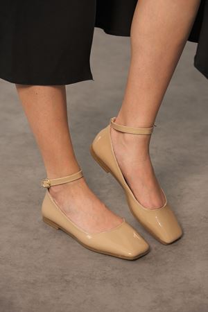 Kadın Moli Babet Ayakkabı - Ten-Rugan