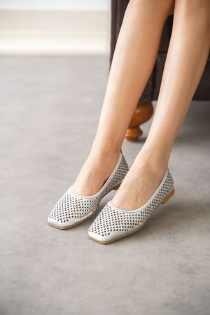 Kadın Joyce Babet Ayakkabı - Gümüş