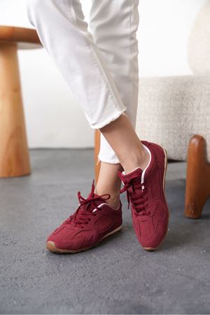 Kadın Remy Spor Ayakkabı - Bordo