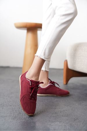 Kadın Remy Spor Ayakkabı - Bordo