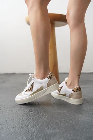 Kadın Mambo Spor Ayakkabı - Beyaz-Leo