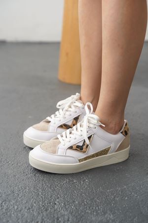 Kadın Mambo Spor Ayakkabı - Beyaz-Leo