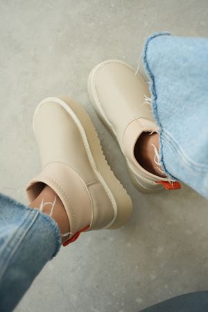 Kadın Royal Streç Kısa Bot - Ten Deri