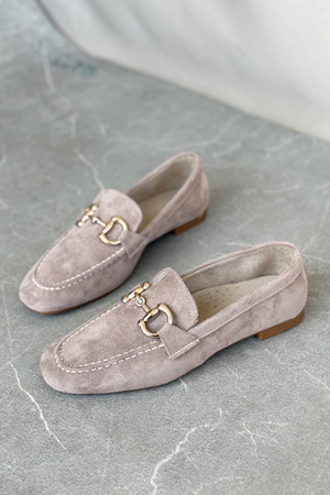 Kadın Pixo Düz Taban Babet - Vizon