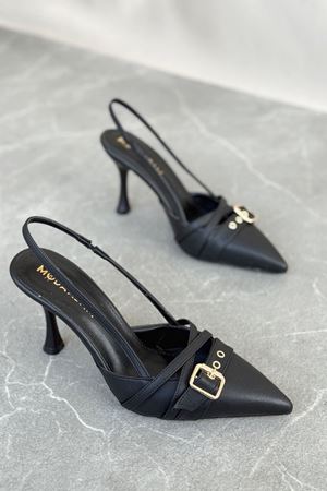 Kadın Wille İnce Topuklu Ayakkabı - siyah-deri