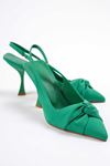 Kadın Silas Topuklu Ayakkabı - Yeşil
